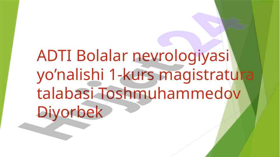 Uyqu fiziologiyasi haqida ma'lumotlar