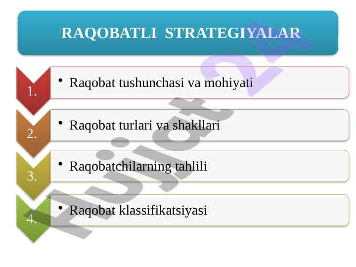 Antimonopol qonunchilik va raqobat tizimi