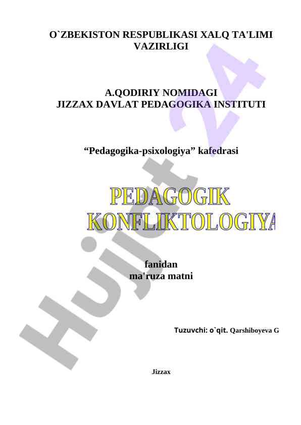 Pedagogika-psixologiya kafedrasida maktab muammolari