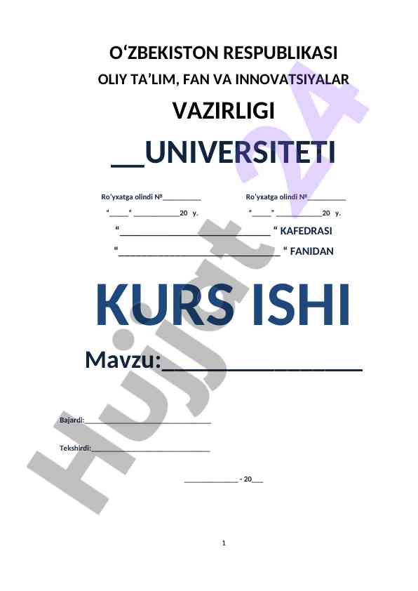 Bozor Tushunchasi Va Vazifalari