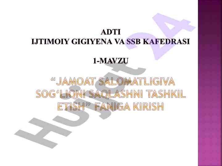 Asosiy statistik usullar va ularning qo'llanilishi