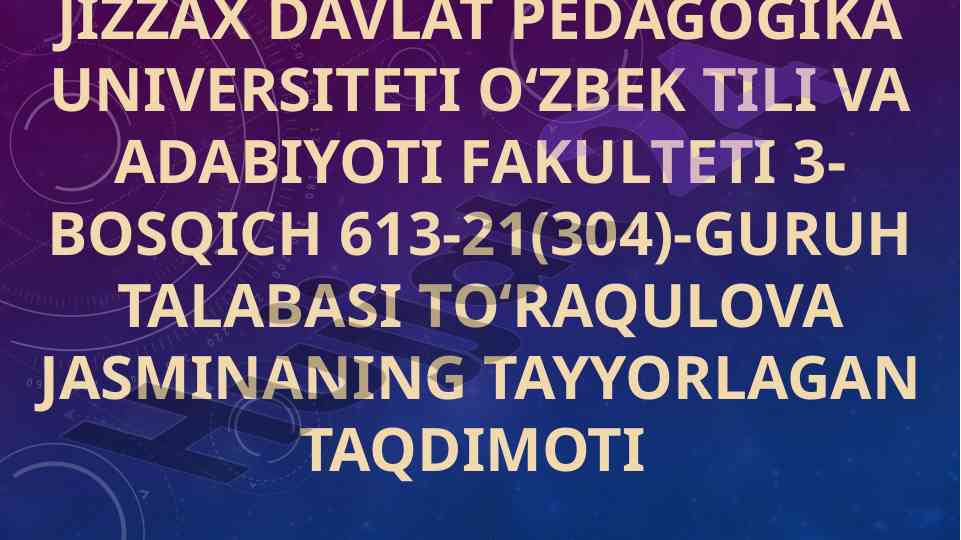 Sayohatnoma – badiiy adabiyotdagi janr taqdimoti