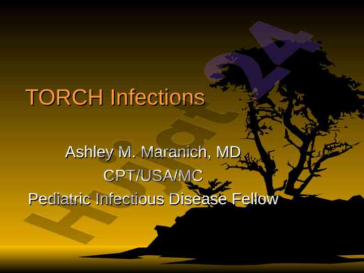 Understanding torch infections in newborns