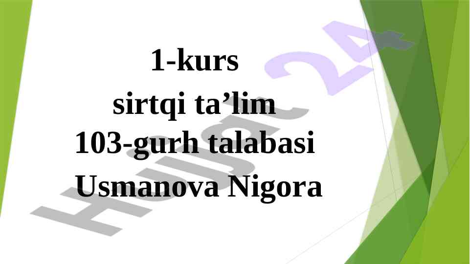 Maktabgacha ta'limning maqsadlari va vazifalari