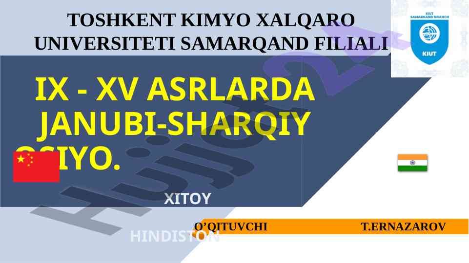 Ix - xv asrlarda janubi-sharqiy osiyo ta'limi