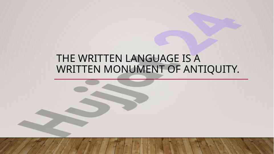 Ancient written history and its evolution