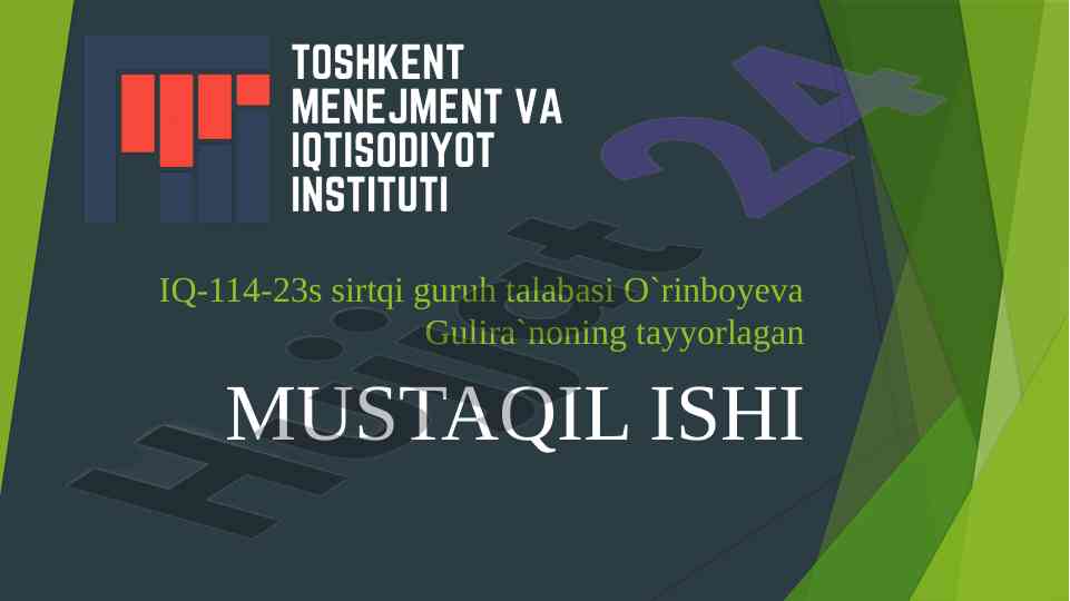 Iqtisodiy tizim modellari va mulkchilik tahlili