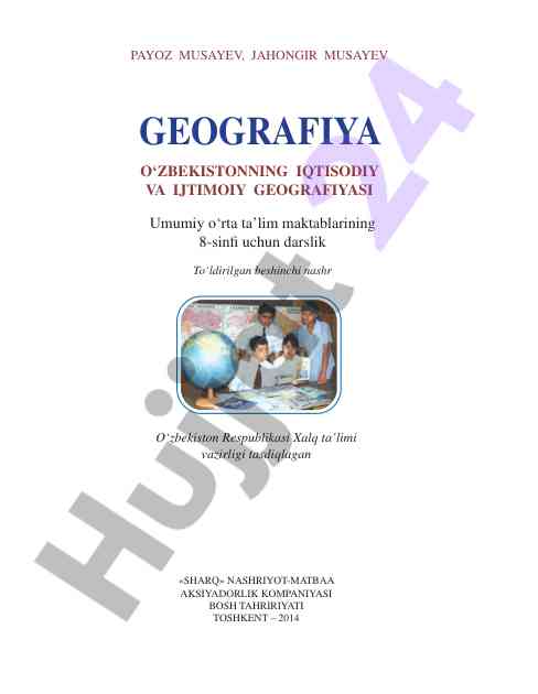 Geografiya o‘zbekistonning iqtisodiy va ijtimoiy geografiyasi