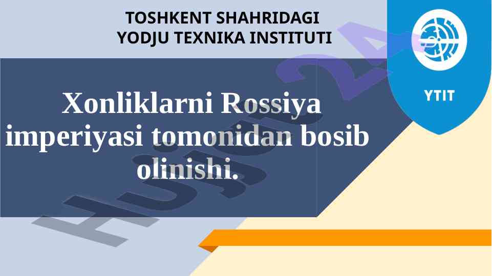 Xonliklarni bosib olishi tarixi va o'zbekiston