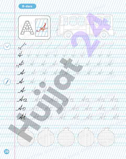 Chop etish uchun emast 8-dars va 9-dars