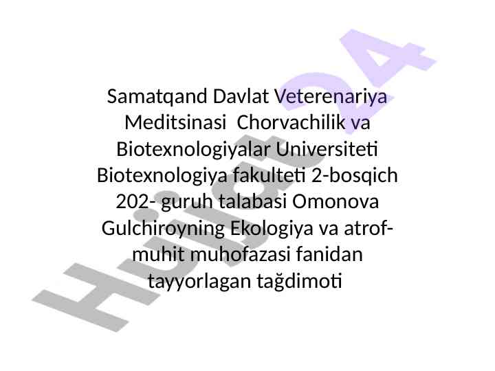 Qishloq xo'jalikda yerdan foydalanish texnologiyalari