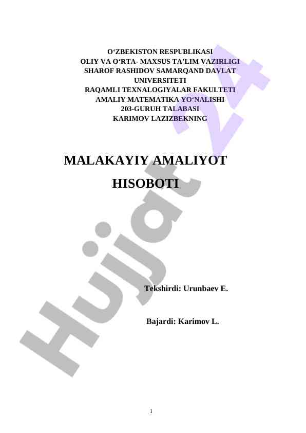 Koshi masalasiga keltiriladigan amaliy masalalar
