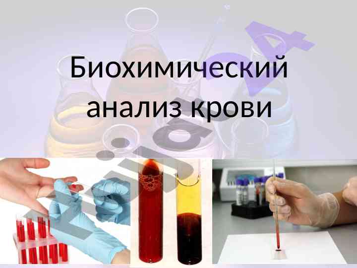 Биохимический анализ крови