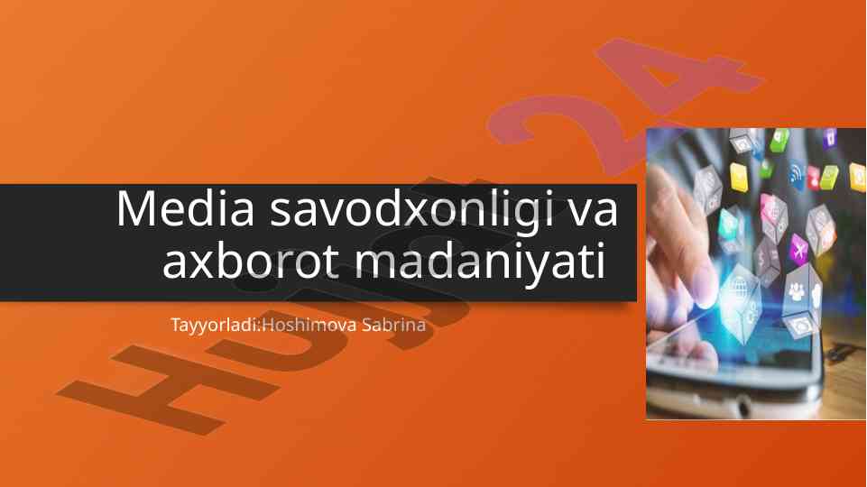 Ijtimoiy tarmoq tushunchasi va uning mohiyati