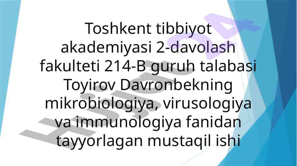 Ichak disbakteriozi sabablari va davolash