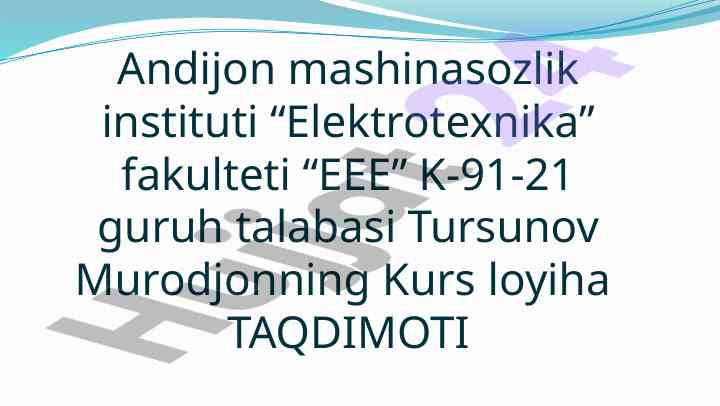 Liftlar haqida umumiy ma'lumot va hisoblashlar