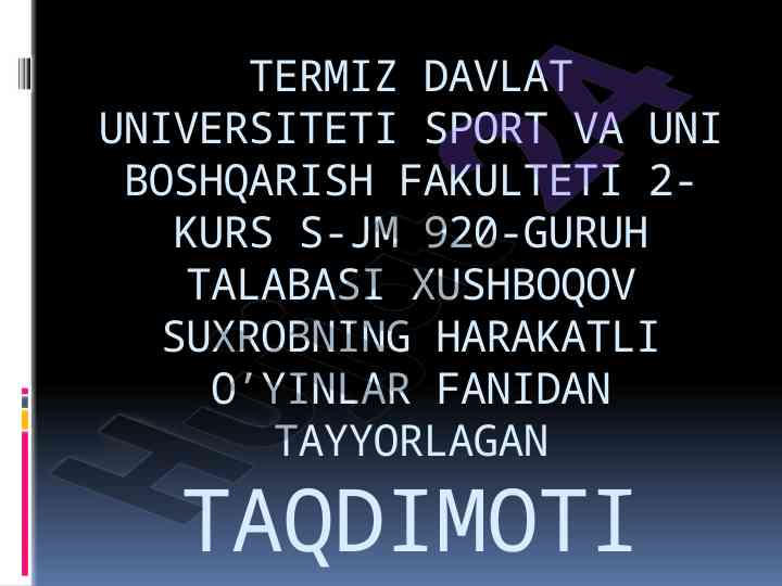 Basketbol o’yini tarixi va rivojlanishi