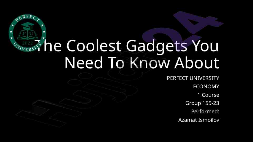 Innovative smart gadgets for modern living