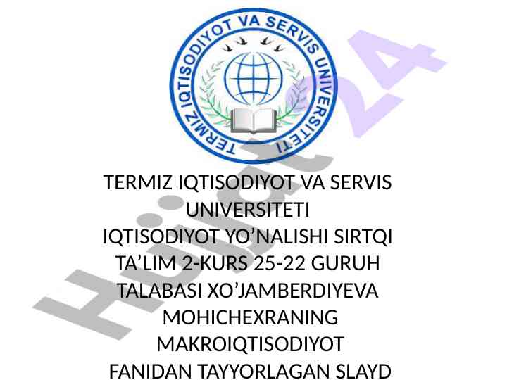 Makroiqtisodiyot: iqtisodiy tsikllar va inqirozlar