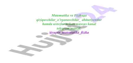Matematika va fizika tezlik harakati asoslari