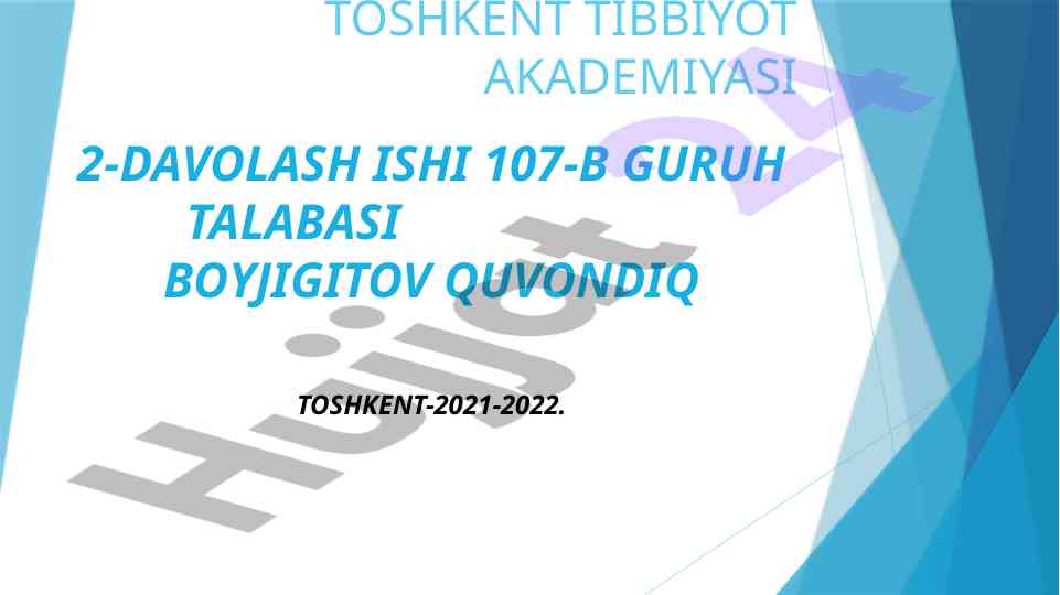 Oʻrta osiyo allomalari ilmiy merosi taqdimoti
