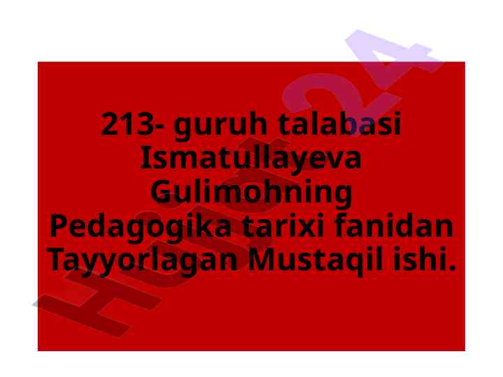 O‘zbekistonda prezidentning maʼnaviyat darslari