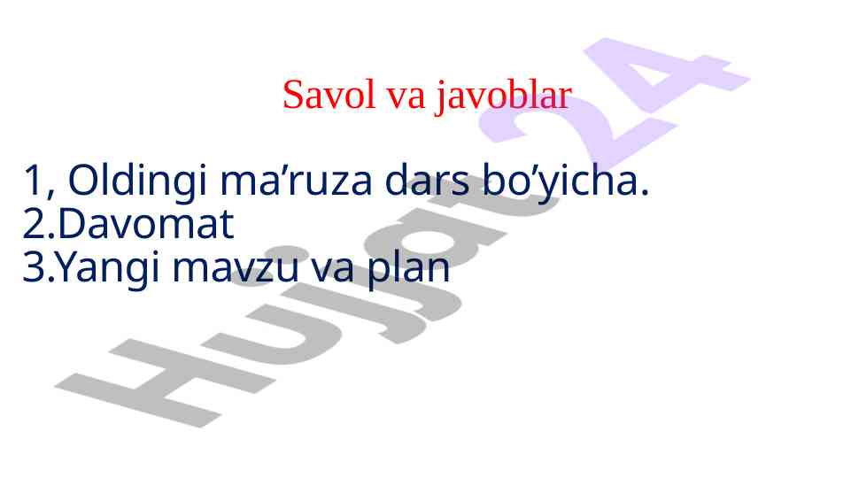 Geodeziya va geoinformatika fanidan amaliy dars