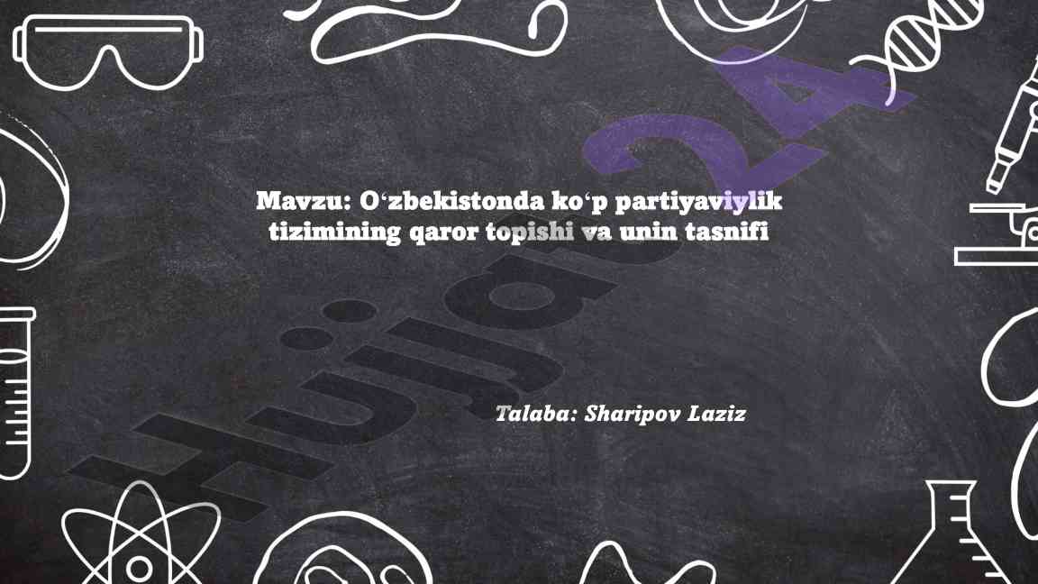 Ozbekistonda kop partiyaviylik tizimining rivojlanishi