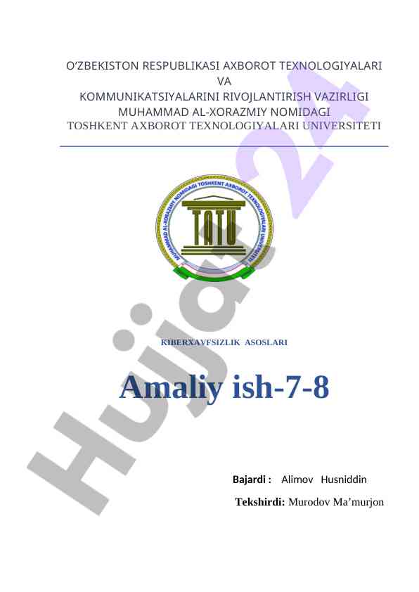 Maxsus dasturiy vositalar yordamida ma’lumotlarni qayta tiklash