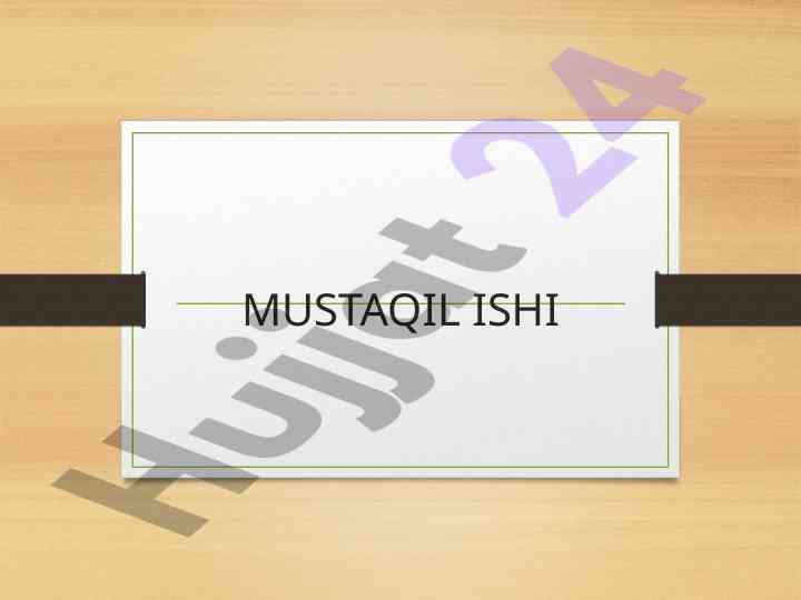 Bujrakning ichki tuzilishi haqida ma'lumotlar