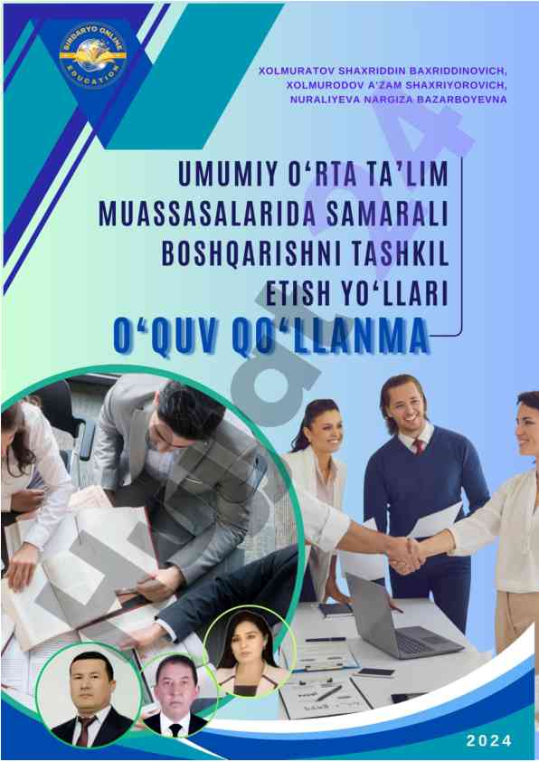 Umumiy o‘rta ta’lim muassasalarida samarali boshqarish