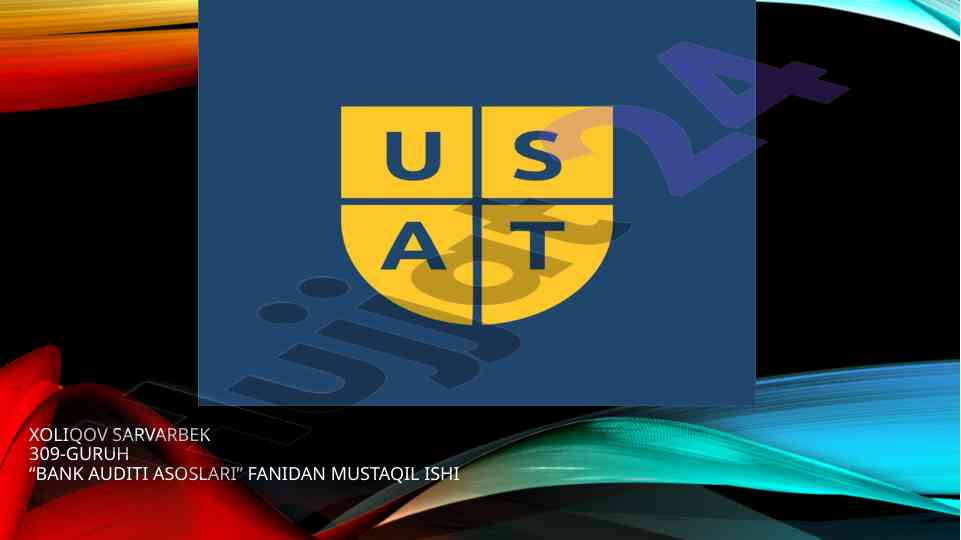 Auditorlik hisoboti va uni tuzish tartibi