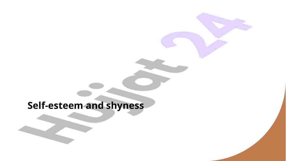 Understanding self-esteem and shyness effects