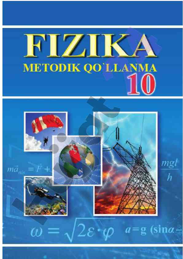 10-sinf fizika fanidan masalalar to'plami