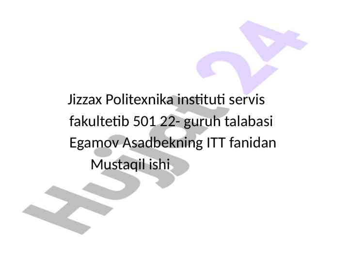 Intellektual transport vositalarini yaratishda tajribalar