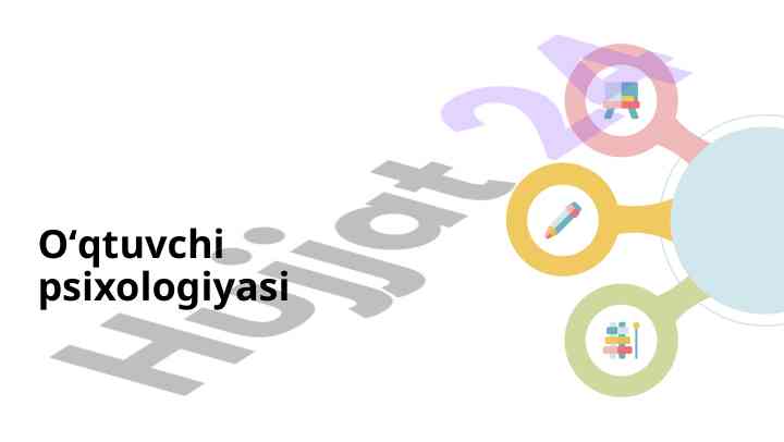 O'qituvchi psixologiyasi: charchash va engish strategiyalari