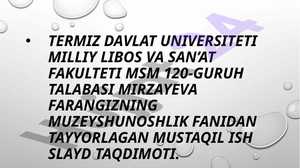 Shvetsiya va polsha muzeylari taqdimoti