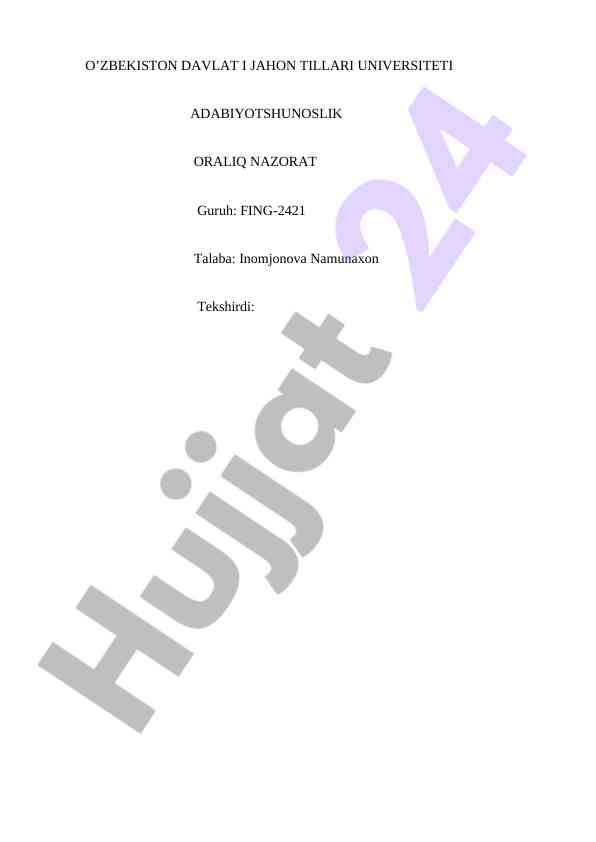 Rasul hamzatov she'rlari tarixi va tahlili