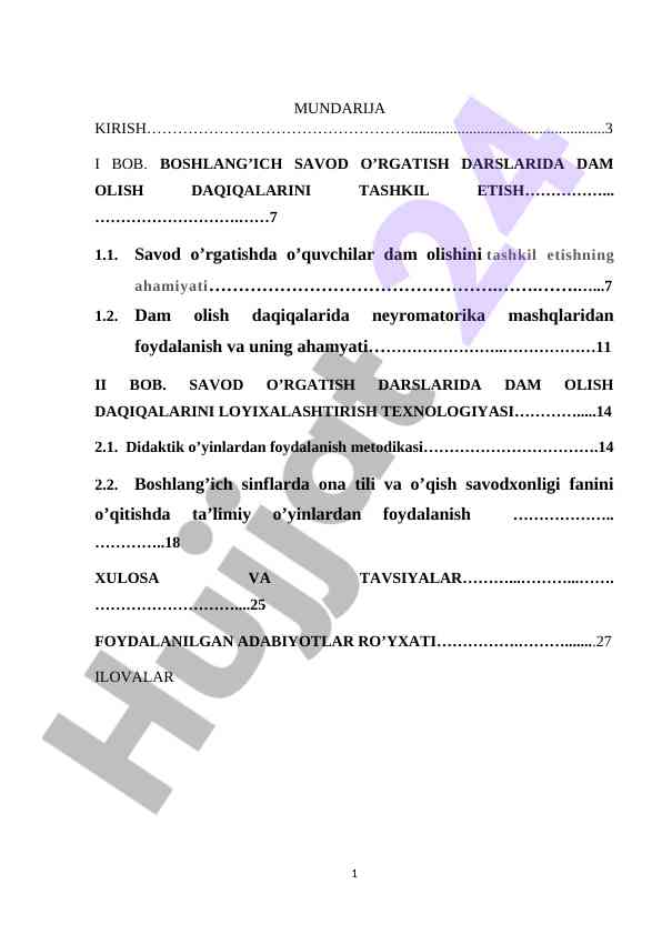 Boshlang'ich sinflarda savod o'rgatish metodikalari