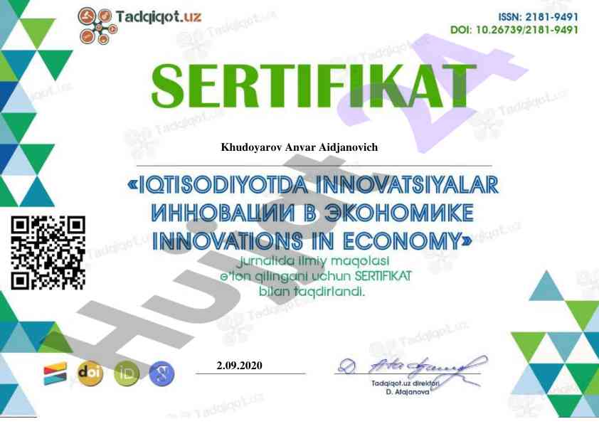 Tarmoqlarda innovatsion yondashuvlar