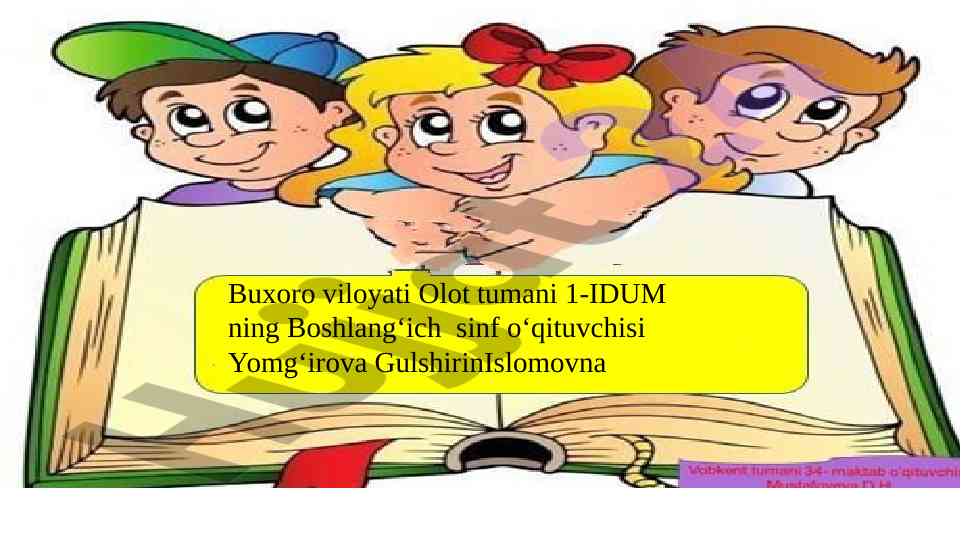 Ona til: so‘z va uning ma‘no turlari mashqlari