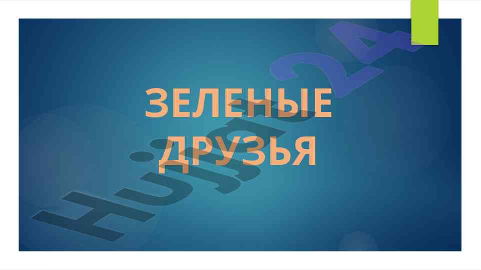 Зеленые друзья: изучение экологии и природы