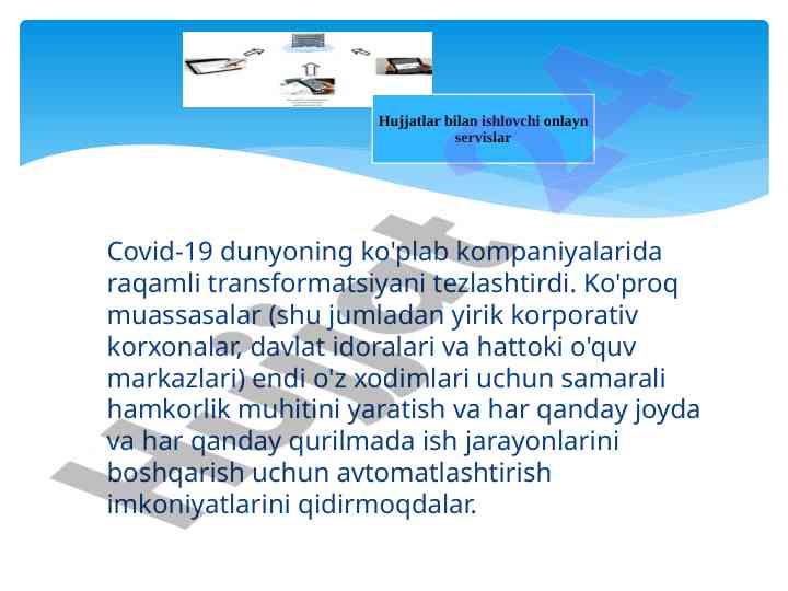 Raqamli transformatsiya va maxfiy ma'lumotlar