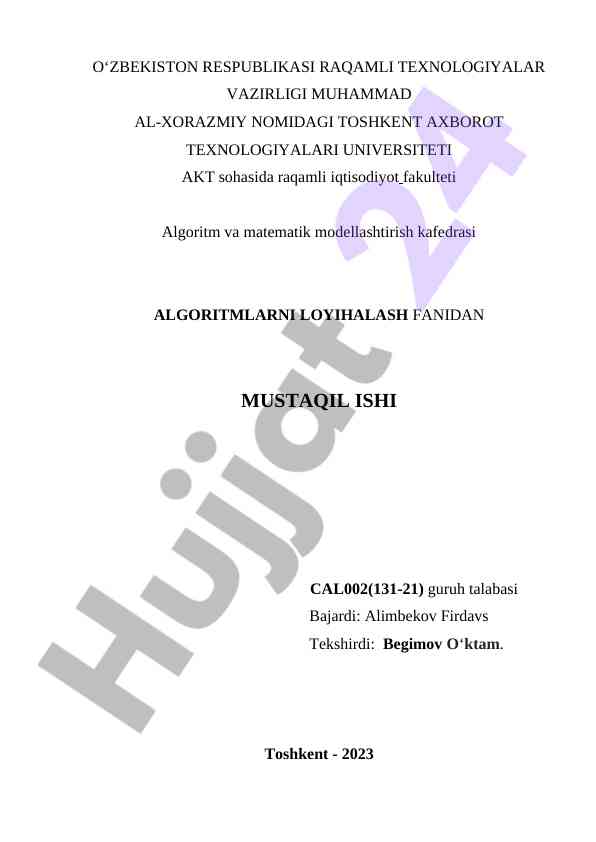 Algebraik va transtendent tenglamalar yechish usullari