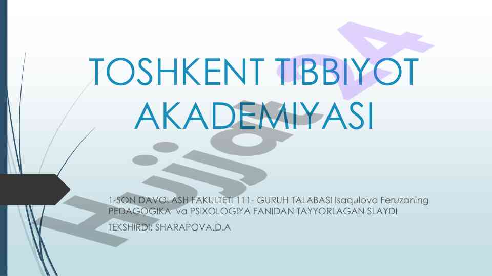Ijodiy tafakkurni rivojlantirish usullari
