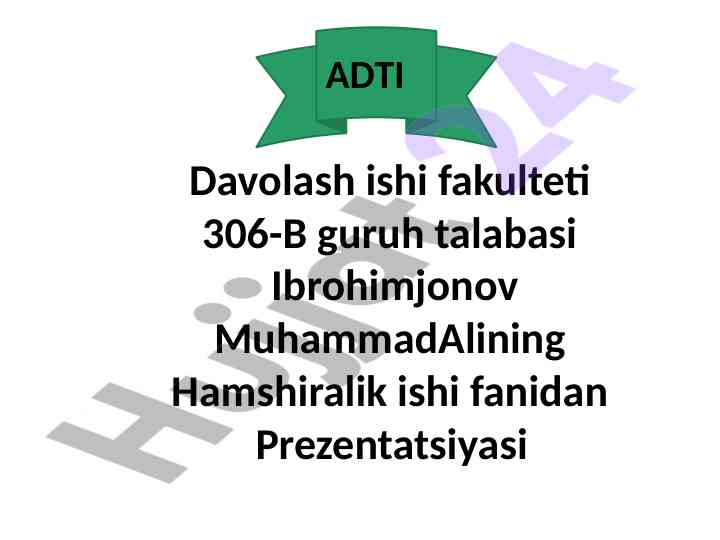 Epidemiyaga qarshi chora tadbirlar tashkillashtirish