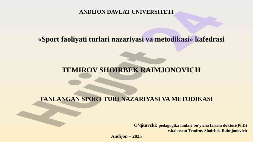 Yuqori malakali futbolchilarning taktik harakatlari