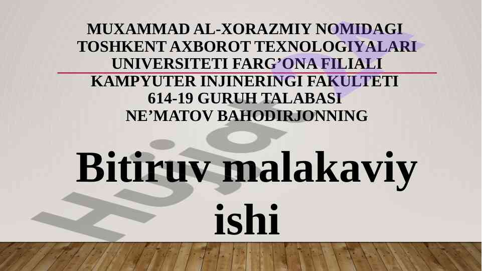 Andijon viloyati 25-maktab veb saytini tayyorlash