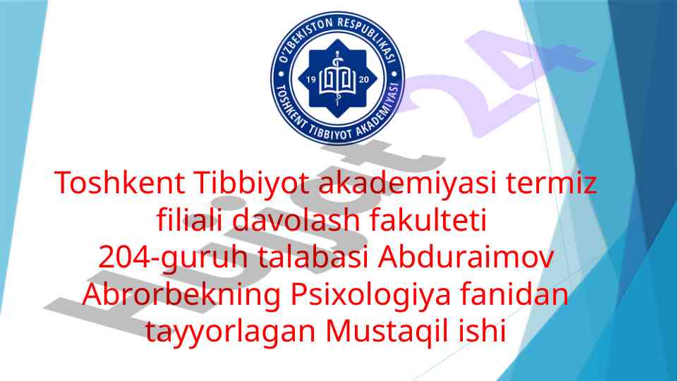 Geshtalt psixologiyaning mazmun mohiyati