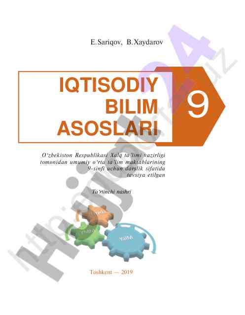 Iqtisodiy bilim asoslari darsligi 9 sinf uchun